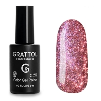 Grattol, Гель-лак светоотражающий Bright Cristal №04 (9мл )