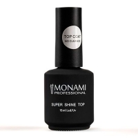 Monami, Super Shine top no cleance - Топ для гель-лака Супер блеск, 15 мл
