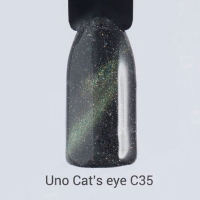UNO, Гель-лак Cats Eye-35, Кошачий глаз, 10 мл.
