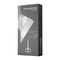 Staleks Pro, Ножницы для кутикулы Exclusive 20 Type 1, зебра