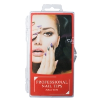 Professional Nail Tips, Формы силиконовые (гелевые) 2 в 1 для верхнего и нижнего наращивания, 120 шт.