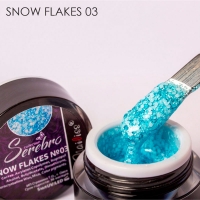 Serebro, Гель-лак Snow Flakes №03, 5 мл