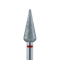 Кристалл, Алмазная фреза (капля закругл.), D5,0, L120, мягкая, 856.104.266.120.050