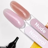 Patrisa Nail, Гель моделирующий Rubber cream-gel nude в тюбике, 30 гр