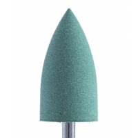 Silver Kiss, Полир силикон-карбидный Конус, 10 мм, тонкий, 410, зеленый (Китай)