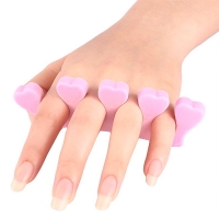 Разделители для пальцев, розовые 5 пар/уп.