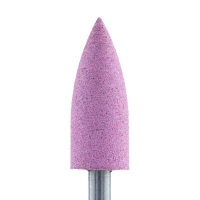 Silver Kiss, Полир силикон-карбидный Конус, 6 мм, тонкий, 406, розовый (Китай)