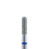 ВладМиВа, Алмазная фреза (Цилиндр закругленный) 104.141.524.023, d2,3 мм, средняя
