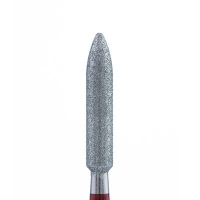 ВладМиВа, Алмазная фреза (Цилиндр заостренный) 104.274.514.031, d3,1 мм, мягкая