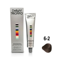 Constant Delight, Крем-краска DELIGHT TRIONFO для окрашивания волос 6-2 темно-русый пепельный 60 мл