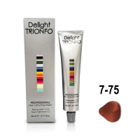 Constant Delight, Крем-краска DELIGHT TRIONFO для окрашивания волос 7-75 средне-русый медно-золотистый 60 мл