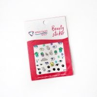 Кристалл Nails, Наклейка 5D стикер для дизайна ногтей SP 109