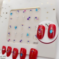 Кристалл Nails, Наклейка 5D стикер для дизайна ногтей SP 337