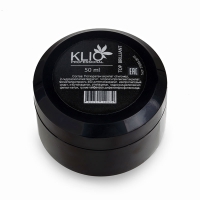 Klio, Топ для гель-лака с широким горлышком Brilliant UV top coat, 50 мл