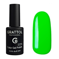Grattol, Гель-лак   GTC037 Lime (9 мл.)