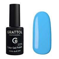 Grattol, Гель-лак GTC089 Ice Blue (9 мл.)