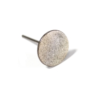 Кристалл Nails, Алмазная насадка (круг) двухсторонняя L, 25 мм