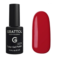 Grattol, Гель-лак  GTC085 DARK RED (9 мл.)