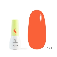 TNL, Гель-лак 8 Чувств Mini №141 - оранжевая глазурь (3.5 мл)