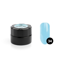 TNL, Гель-краска для дизайна ногтей №34 голубая, 6 мл