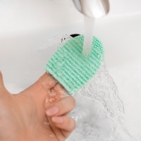 TNL, Мини-перчатка для мытья кистей - бирюзовая