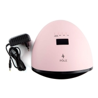 POLE, UV LED-лампа 48/60W,  розовая